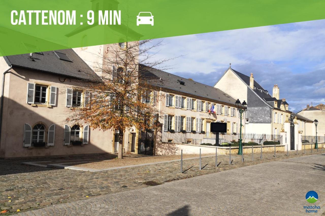 3 Appts - 3 A 7 Lits - Parfait 6 A 10 Pers - Max 26 Pers - 1 Immeuble - Convivialite, Rentabilite ------ English - 3 Apts - 3 To 7 Beds - Ideal For 6 To 10 Guests - Up To 26 - Same Building - Friendly, Flexible Hettange-Grande Exterior foto